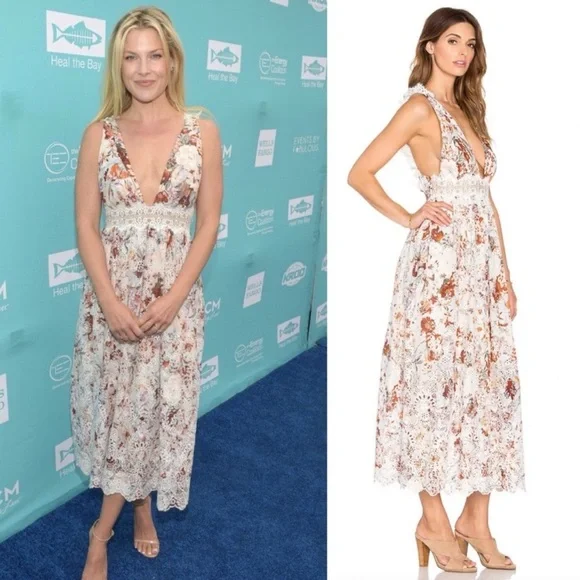 RARE Zimmermann Alchemy Flutter Dress Size 1 /US size 6 - Picture 4 of 11